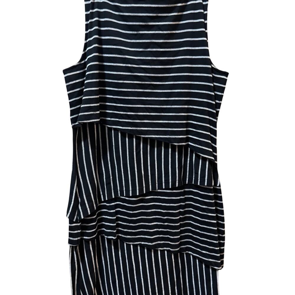 Striped sleeveless dress size large - Picture 10 of 12